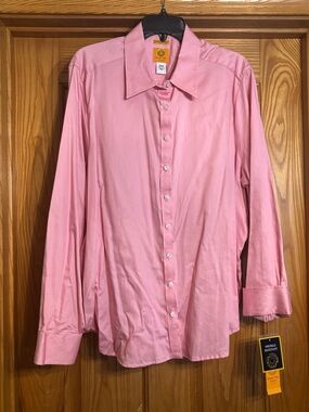 Ruby Road Women’s Pink Dress Shirt - Classic Button-Down Sz 20W, NWT